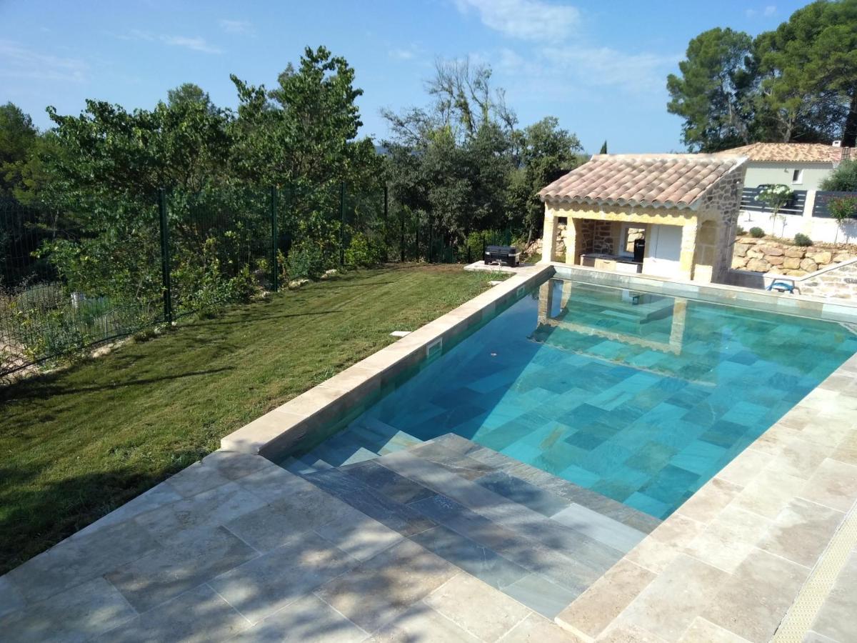 Studio Faillant Lorgues Spa Privatif Avec Superbe Piscine Εξωτερικό φωτογραφία