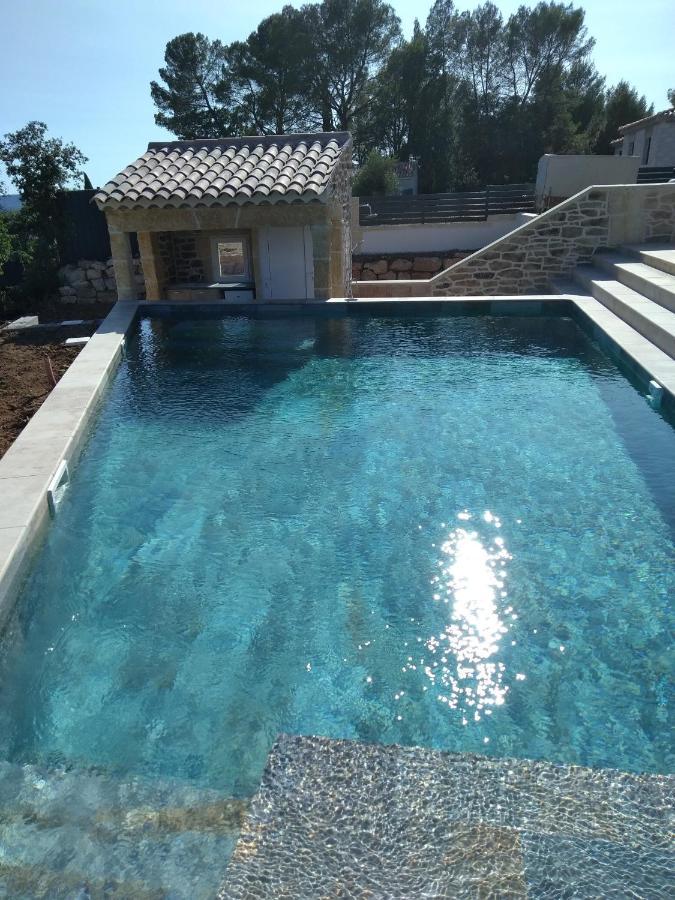 Studio Faillant Lorgues Spa Privatif Avec Superbe Piscine Εξωτερικό φωτογραφία